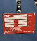 Spencer Blowers 410604 Centrifugal Blower W  General Electric 5ks184sn108a Motor
