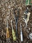 Various Antique Singer Sewing Machine Parts   Tools - Lot Of 14 In Vintage Box