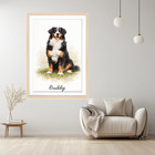 Pet Portrait  Custom Pet Portrait  Pet Portrait Custom  Framed 8x10