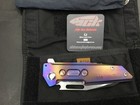 Skike Custom Knives  street Fighter  One Of Flipper Folder Folding Knife