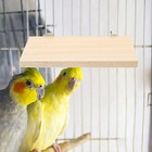 Set Of 2 Pet Stand Parrot Platform Bird Perch Cage Perches Parrots