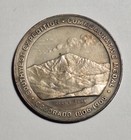 1906 Zebulon Pike Pike s Peak Centennial So Called Dollar Silver Tone Coin Medal
