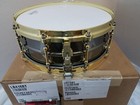 Ludwig Black Beauty 5x14  Brass Snare Drum Tube Lugs Die-cast Hoops Lb416bt New