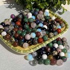 10pcs Wholesale Natural Mixed Ball Quartz Crystal Sphere Reiki Healing Gem 15mm 
