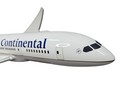 Pacific Miniatures Continental Airlines Large Model Airplane 22  Body Aviation