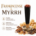 Frankincense And Myrrh Incense Sticks 11  Bulk Pack Wholesale Dipped Lot