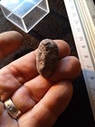 Superb  Celtic Proto-coin In Bronze  Human Face Decorated