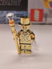 New Rare Mr  Gold Lego Custom Minifigure