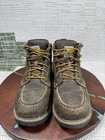 Carhartt Boots Womens Size 7 5 M Trademill Carbon Toe Work Mossy Brown Leather