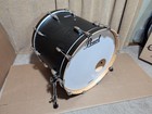 Pearl Masters Maple 22 x18  Bass Drum  Matte Black Mist