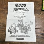Fisher Price Little People Little Talker Eddies Big Race Book Play Set  
