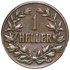 1907 J German East Africa Heller Bronze  17293s