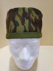 Camo  2 Men s Skull chemo Surgical Scrub Hat cap Handmade