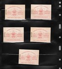 Canada Bk34a   Bk34c French 5 Of Each F-vf Mint Nh  Unitrade  180