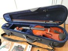 Franz Hoffman Amadeus Violin 4 4 W Accessories  case  Shoulder Rest dampit  Etc 