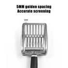 Stainless Steel Cat Litter Scoop metal Cat Litter Scoop kitty Metal Scooper