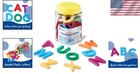 40 Jumbo Magnetic Uppercase Letters - Colorful Early Learning Toy For Kids
