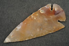 Translucent 3  Flint Spearhead Point Knife Blade Arrowhead I-350