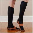  5 Pairs  Knee High Copper Compression Socks Graduated Suppor Mens  Womens S-xxl