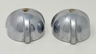 Vintage Crane Drexel Chrome Bathroom Sink Faucet Handles Pair Dial-ese Restore