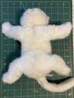 Ty Classic Cat Crystal White Kitty Plush Stuffed Animal 2002 Pink Bow Floppy Leg
