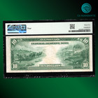 Fr 907b 1914  10 Ten Dollars Federal Reserve Note Boston  Pmg 35  71517
