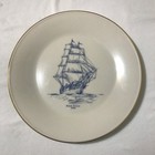 Lenox Clipper Ship Vintage Nautical Plates - Pair   Set Of 2 - Made In Usa