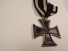     Ww1 German Iron Cross 2nd Class Original Wartime Issue Marked K a g  3145 