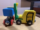 Brio Fork Lift Truck Set  33322  1990   Wooden Railway No Box