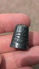Taxco Victoria Ana Nunez Brilanti 925 Silver Thimble W  Sombrero   Diamond 