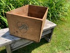 Vintage Hamilton Lake County Mountain Bartletts Wooden Fruit Crate