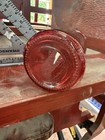 Beautiful Red Glass  Bottle Neck Vases 