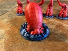Kraken Miniature Dungeons And Dragons Pathfinder D d Terrain Scenery Mini  