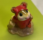 Wee Forest Folk Mouse Halloween Devil Costume Boo Annette Peterson 1981 Signed
