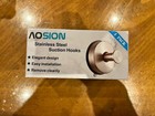4x Stainless Steel Vacuum Suction Cup Hooks Shower Towel Holder Coat Rack Hanger