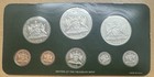 1979 Trinidad And Tobago 8-coin Proof Set Sterling Silver  5  10 Coins