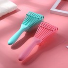 Detangling Brush For Curly Hair With Revolutionary Design Painless Tangle Free