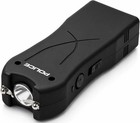 Police Stun Gun 398 Mini Rechargeable Led Flashlight   Holster Black