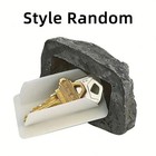 Key Hider Outdoor Garden Hidden Door Key Box Simulation Small Stone Ornament