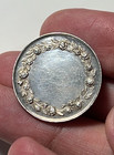 France     Christian Marriage Medal  1845   1880      Silver Religious Wedding Token