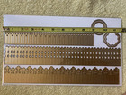 Anna Griffin Rosette Cut Emboss Dies Ag874 W  Idea Sheet Rare Htf Free Shipping