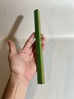 Vintage Green Bakelite Catalin Square Rod 144 Grams