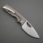 New  Oz Machine Co  Roosevelt  Elmax Blade  Dark Stonewashed Titanium