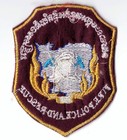 Cambodia National Fire Prevention Police Rescue Brigade Sleeve Patch