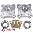 Front Left   Right Wheel Hubs W  Studs   Bearings Fits Polaris Rzr 800 Efi 08-14