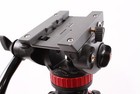 Used Manfrotto Mvh502ah Fluid Video Head With Mt055xpro3 Tripod  mvk502055xpro3 