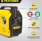 Champion Power Equipment 100900 - 2000 Watt Dual Fuel Inverter Generator