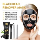 Blackhead Remover Mask  Charcoal Peel Off Face Mask With Brush And Pimple Extrac