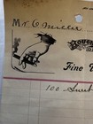 1918  Billhead Ephemera Union Made Cigar E H Poole Honesdale Pa