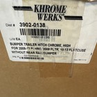 Khrome Werks Bumper Trailer Hitch 3902-0138 Chrome Harley 09-13 Touring